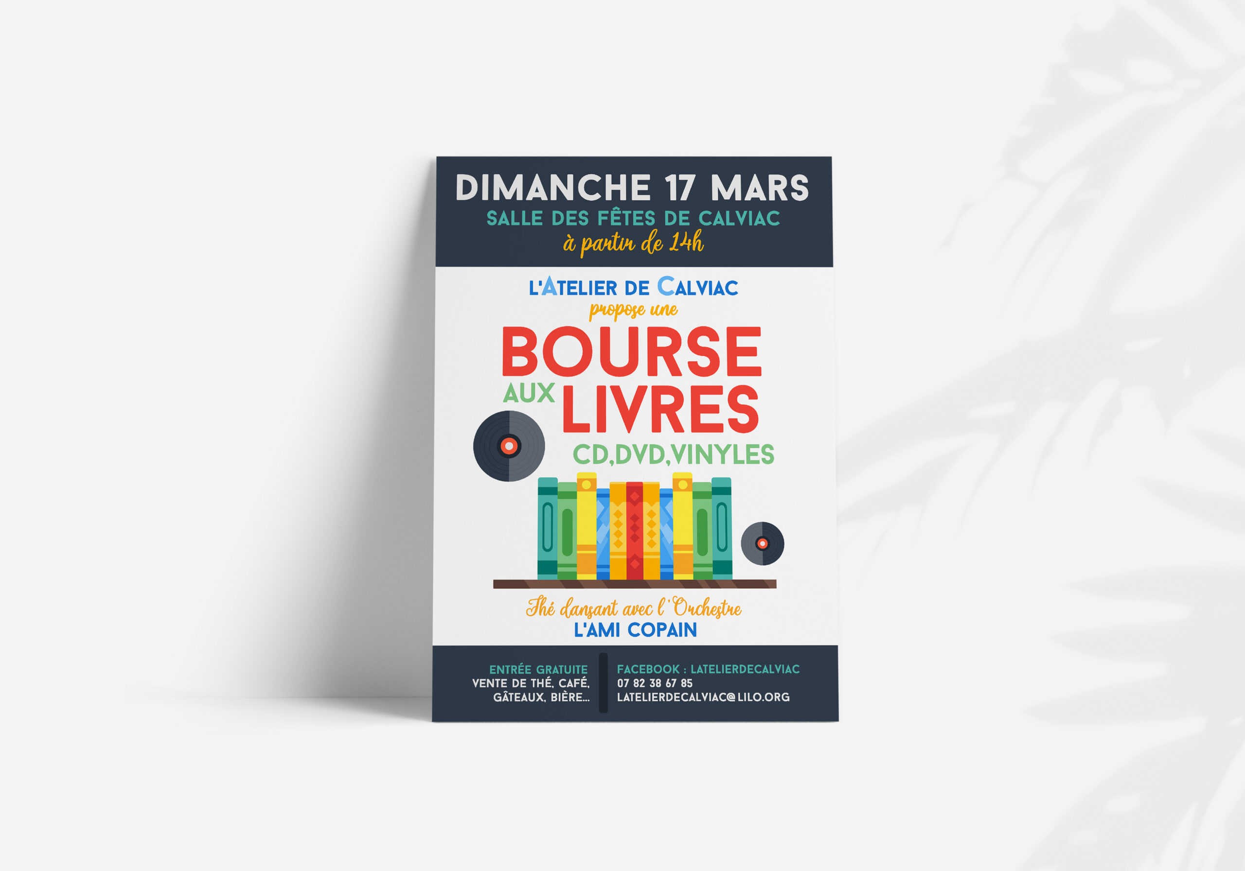 You are currently viewing Affiche | Bourse aux Livres, Calviac (24)